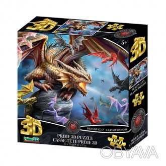 Пазлы 3D Prime Драконы 10940 150 деталей