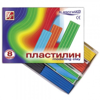 Пластилин Луч Классика 540223 8 цветов. Киев. фото 1 Пластилин Луч Классика 540223 8 цветов. Киев. фото 1