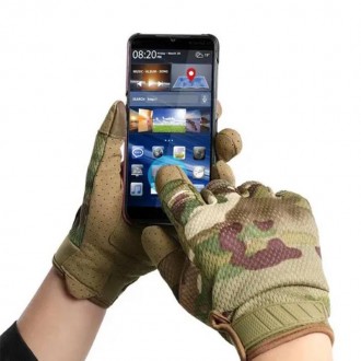 Перчатки тактические армейские с пальцами Всу (Зсу) 20222176 Перчатки тактически. . фото 3