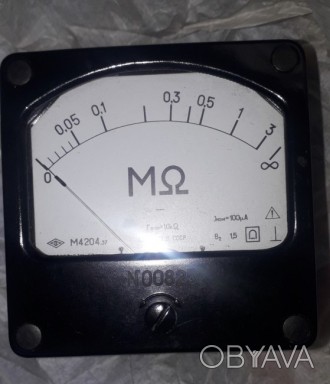 Амперметр М4204, мікроамперметр М4204 призначений для вимірювання постійного стр. . фото 1
