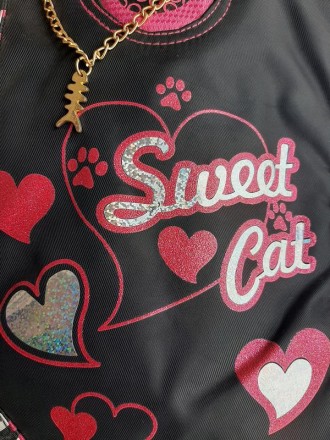 Підлітковий рюкзак для дівчаток Olli Sweet Cat 

На спинці м'які подушки . . фото 7