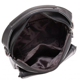 
	Мужская сумка Tiding Bag N2-8013A изготовлена из натуральной кожи черного цвет. . фото 4