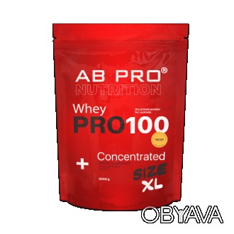 Сироватковий протеїн PRO 100 Whey Concentrated 60 % в новій, більшій упаковці 2 . . фото 1