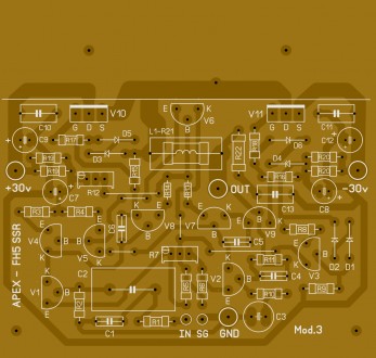 Усилитель (блок УНЧ) APEX - FH5 SSR Mod.3 (2х75Вт) на полевых транзисторах


. . фото 8