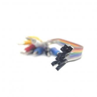 
Опис:
З'єднувальний кабель для Arduino 10pin «мама» із затискачами типу крокоди. . фото 5