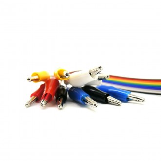 
Опис:
З'єднувальний кабель для Arduino 10pin «мама» із затискачами типу крокоди. . фото 3