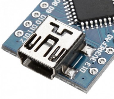 Arduino Nano — компактна плата на мікроконтролері ATmega328, має ті ж характерис. . фото 5