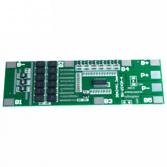 Плата BMS 6S 40А Li-Ion 18650 24в BW-6S40A-A Контролер заряду-розряду для lipo а. . фото 3