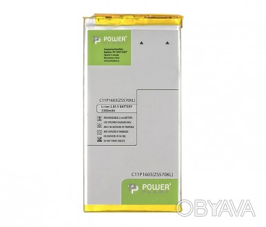 Аккумулятор PowerPlant ASUS Zenfone 3 Deluxe (ZS570KL) (C11P1603) 3380mAh - комп. . фото 1