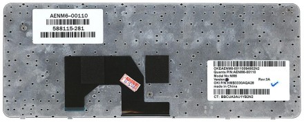 Клавіатура для ноутбука HP Mini (210-2000) Black, (Black Frame) RU. . фото 3