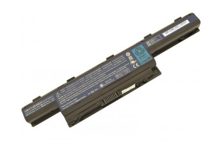 Акумулятор для ноутбука Acer AS10D71 Aspire 4250 10.8V Black 4400mAh Orig Совмес. . фото 2