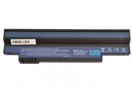 Акумулятор для ноутбука Acer UM09H31 Aspire one 532H series 10.8V Black 5200mAh . . фото 4