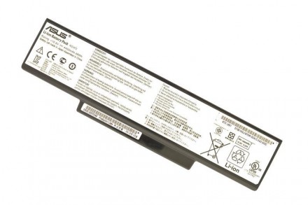 Акумулятор для ноутбука Asus A32-K72 10.8V Black 4400mAh Orig Совместимость с мо. . фото 5