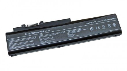 Акумулятор для ноутбука Asus A32-N50 N50 11.1V Black 5200mAh Аналог Совместимост. . фото 3