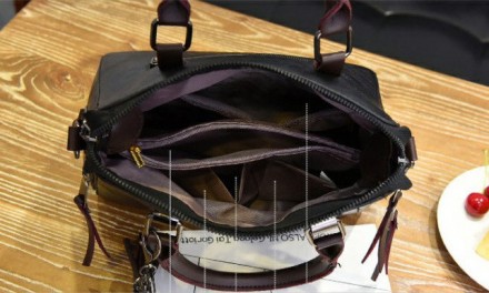 
Стильная женская сумка
 Характеристики:
Материал: качественная ПУ кожа, отлично. . фото 3