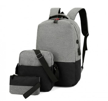 Мужской набор городской рюкзак + мужская сумка планшетка + кошелек клатч
Характе. . фото 7