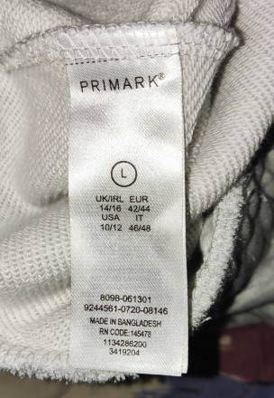 Спортивные штаны Primark NBA Los Angeles Lakers, 87%-cotton, весна-осень, размер. . фото 10