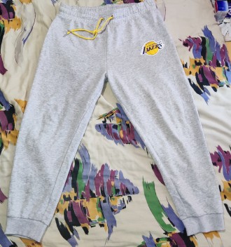 Спортивные штаны Primark NBA Los Angeles Lakers, 87%-cotton, весна-осень, размер. . фото 2