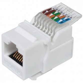 Модуль RJ-45 Keystone 5-ої категорії, з заглушкою
 Модуль RJ-45 Keystone (тип 3). . фото 2