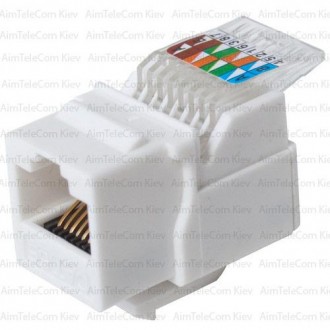 Модуль RJ-45 Keystone 5-ої категорії, з заглушкою
 Модуль RJ-45 Keystone (тип 3). . фото 3