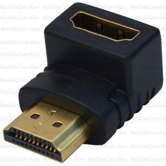 Переходник, штекер HDMI - гнездо HDMI, предназначен для передачи цифровых аудио . . фото 3