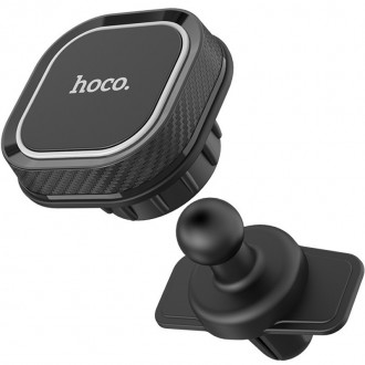 Автотримач Hoco CA52 магнітний (Чорний). . фото 4