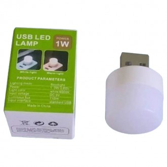 USB лампа LED 1W (Білий). . фото 7