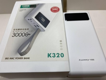 Power Bank Kamry 30000 mAh K-320— це надійний та універсальний пристрій, який за. . фото 3