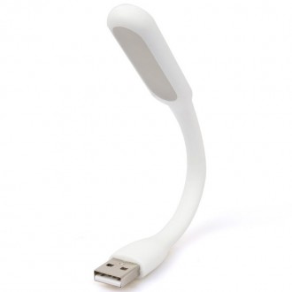USB лампа Colorful (довга) (Білий). . фото 4