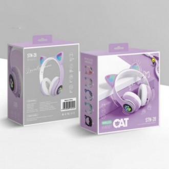  Bluetooth навушники з котячими вушками користуються особливою популярністю сере. . фото 6