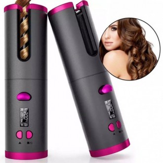 Плойка авто-бігуді для завивки волосся бездротовий Ramindong Hair curler. Колір: сірий. Львів. фото 1 Плойка авто-бігуді для завивки волосся бездротовий Ramindong Hair curler. Колір: сірий. Львів. фото 1