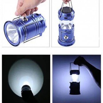  Туристичний ліхтар-лампа на сонячній батареї CAMPING G85 - це портативний прист. . фото 10