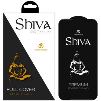 Захисне скло Shiva (Full Cover) для Apple iPhone 13 / 13 Pro / 14 (6.1") (Чорний. . фото 2