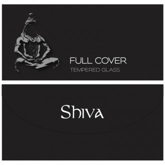 Захисне скло Shiva (Full Cover) для Apple iPhone 13 / 13 Pro / 14 (6.1") (Чорний. . фото 5
