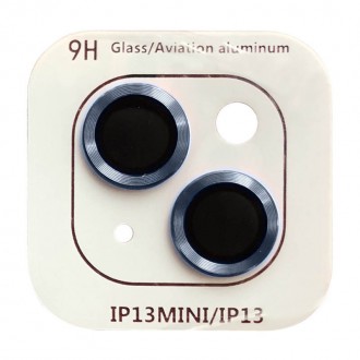 Захисне скло Metal Classic на камеру (в упак.) для Apple iPhone 13 mini / 13 (Си. . фото 3