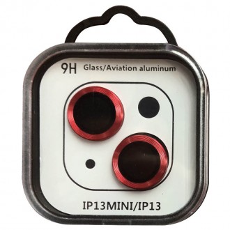 Захисне скло Metal Classic на камеру (в упак.) для Apple iPhone 13 mini / 13 (Си. . фото 3