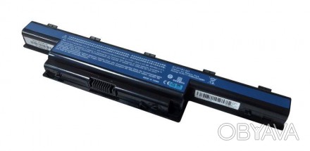 Акумулятор для ноутбука Acer AS10D71 Aspire 5741 10.8V Black 5200mAh Аналог Совм. . фото 1