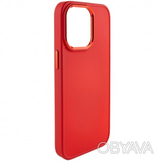 TPU чохол Bonbon Metal Style для Apple iPhone 14 Pro Max (6.7") (Блакитний / Mis. . фото 1