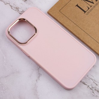 TPU чохол Bonbon Metal Style для Apple iPhone 14 Pro (6.1") (Бордовий / Plum). . фото 5