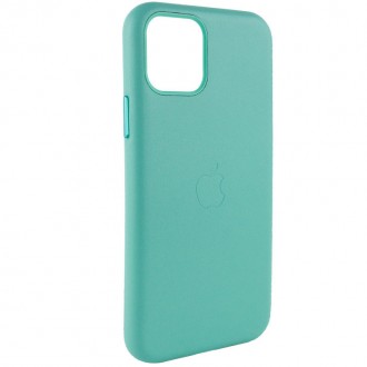 Шкіряний чохол Leather Case (AA Plus) для Apple iPhone 11 (6.1") (Elegant purple. . фото 4