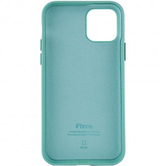 Шкіряний чохол Leather Case (AA Plus) для Apple iPhone 11 (6.1") (Elegant purple. . фото 6