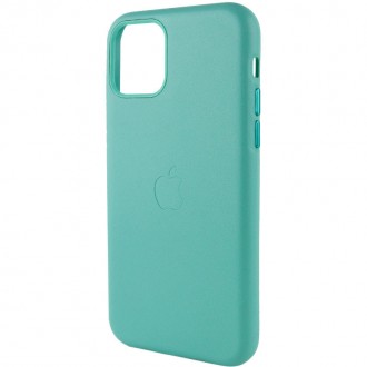 Шкіряний чохол Leather Case (AA Plus) для Apple iPhone 11 (6.1") (Elegant purple. . фото 5