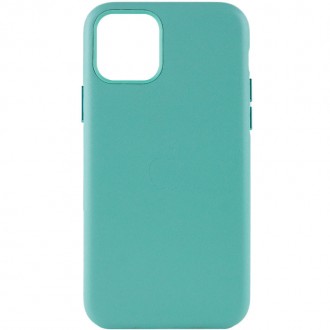 Шкіряний чохол Leather Case (AA Plus) для Apple iPhone 11 (6.1") (Elegant purple. . фото 2