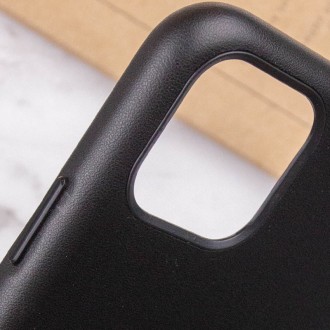 Шкіряний чохол Leather Case (AA Plus) для Apple iPhone 11 Pro (5.8") (Black). . фото 10