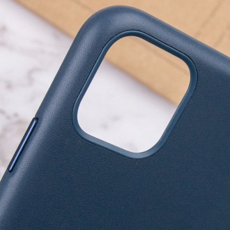 Шкіряний чохол Leather Case (AA Plus) для Apple iPhone 11 Pro (5.8") (Black). . фото 9