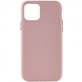 Шкіряний чохол Leather Case (AA Plus) для Apple iPhone 11 Pro (5.8") (Black). . фото 2