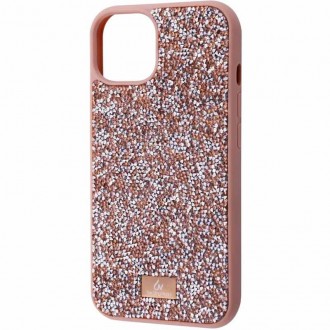 TPU чохол Bling World Rock Diamond для Apple iPhone 14 Plus (6.7") (Золотий). . фото 2