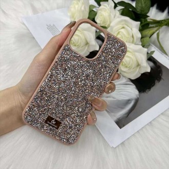 TPU чохол Bling World Rock Diamond для Apple iPhone 14 Plus (6.7") (Золотий). . фото 3