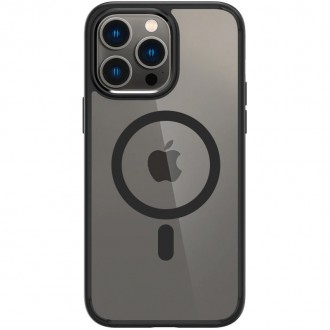 Чехол SGP Ultra Hybrid Mag для Apple iPhone 13 Pro (6.1") (Чорний). . фото 2
