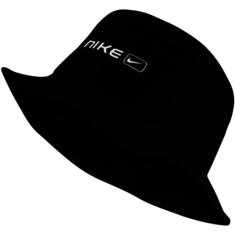 Легкая и удобная бейсболка Nike Sportswear Bucket Cap из мятого тканого материал. . фото 5